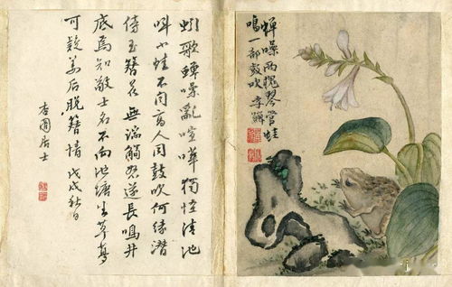 清逸風骨 李鱔《竹石花鳥冊頁》高清賞析與金陵文脈