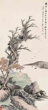 江南四吳之吳子深山水畫25幅欣賞 南京竹石間的詩意情懷